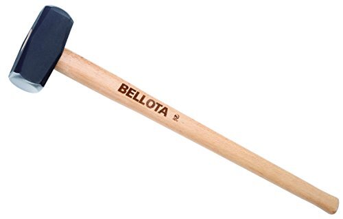 Bellota 5200-3 hamer, dubbelzijdig, recht, handvat van beukenhout, 3 kg