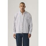 Levi's Zandt Chemise Courte Taille : L | Outlet de Chemises Décontractées | Hommes | Blanc