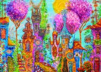 Heye Puzzel Pink Trees 1000 pièces