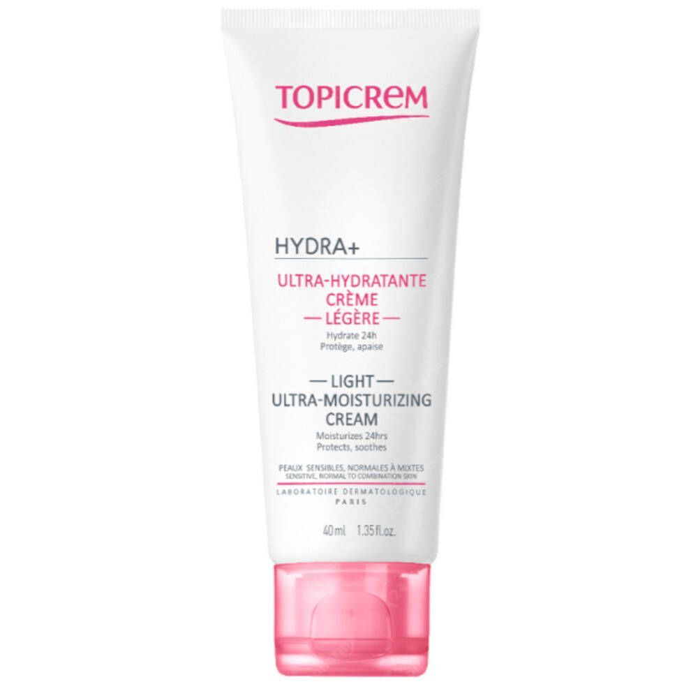 Topicrem Crème Face Care Hydra+ Light Moisterizing Radiance Cream