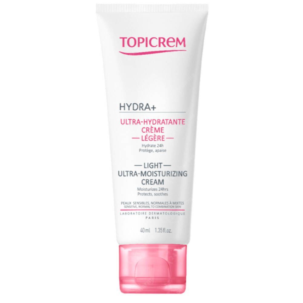 Topicrem Crème Face Care Hydra+ Light Moisterizing Radiance Cream - 3700281704334