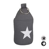 Merkloos / Sans marque Relaxdays 3x Deurstopper Ster - Deurvastzetter - Deurbuffer Stof