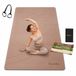 FunLife Yogamat Set Extra Breed 183 x 80 cm - 8 mm TPE Antislip Fitnessmat - Met Draagriem en 3 Weerstandsbanden - Yoga Pilates Sportmat