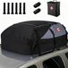 Markenlos Dakbox 566L Opvouwbaar Waterdicht 1000D Materiaal 8 Riemen 6 Deuropeningen Bagage Reis