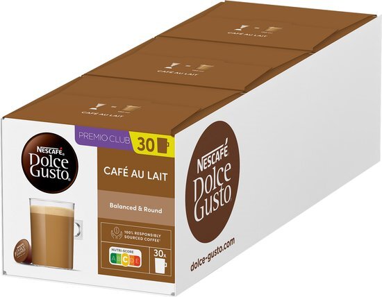 Nescafé Dolce Gusto Café Au Lait capsules - 90 koffiecups