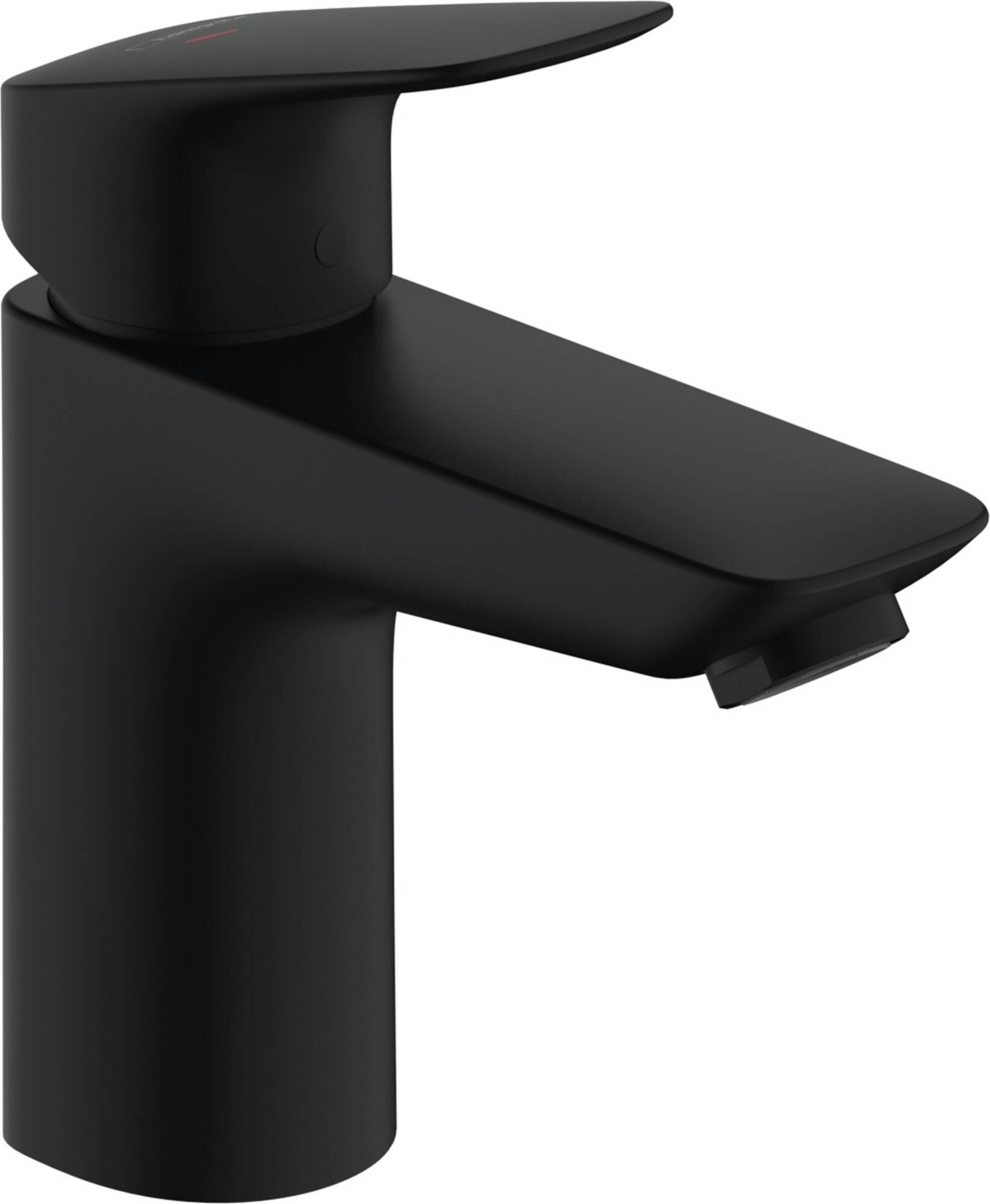 Hansgrohe Logis Wastafelkraan 100 Coolstart Mat Zwart 71103670
