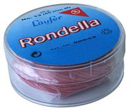 Läufer RONDELLA elastieken, rood, 85 mm, 25 g