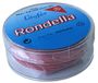 Läufer RONDELLA elastieken, rood, 85 mm, 25 g