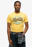Superdry Perfect Fit Script T-shirt Heren L Pigment Yellow
