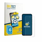 BROTECT - Screenprotector voor Tecno Pop X 5G - Folie Beschermfolie transparant 6 Stuks