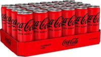 Coca-Cola Cola Zero Sugar 24 blikjes x 33 cl