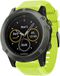 Strap-it Garmin Fenix 5x / 6x siliconen bandje - lichtgroen