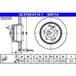 ATE Lot De 2 Disques De Frein 24.0109-0114.1 Chrysler 0 5098 065aa 0 5098 066aa