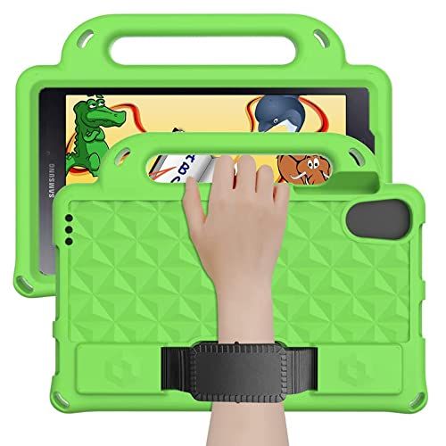 Anewone Diamond Style Galaxy Tab A7 Lite 8,7 inch 2021 Tab A7 Lite beschermhoes met schermbescherming, Convertible Greephoesje voor Samsung Galaxy Tab A7 Lite 8,7 inch