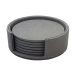 Mojoo Sous-verres Sting Ø12 cm Lot de 6 Anthracite