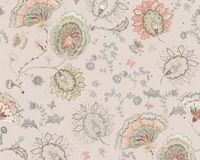 Living Walls A.S. Création SPEELSE BLOEMEN BEHANG | Vrolijk - beige meerkleurig - Living Walls House of Turnowsky