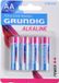 Grundig Piles LR6 - AA - 16x pièces - Piles Penlite