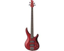 Yamaha TRBX304 Candy Apple Red elektrische basgitaar