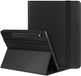 Rosso Element Hoes Geschikt voor Samsung Galaxy Tab S9 FE Plus | Book Case | Volledige bescherming | Elastische band | Sleep/Wake functie | Met Penhouder | Verstelbare standaard | Zwart
