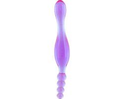 Eros Seven Creations Smoothy Prober - Double Dildo - Purple
