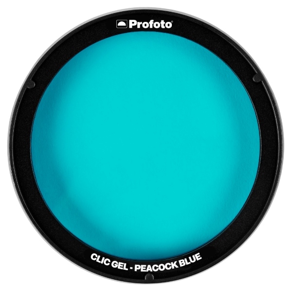 Profoto 101013 Clic Gel Peacock Blue voor "Pandora Plus"