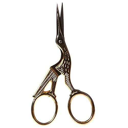 Bohin Stork Schaar Glit 3.5" - Metaal Goud - 3073640238802