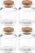 Merkloos Glas Transparant Potje 32 stuks 5 x 6 cm