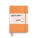 LEUCHTTURM1917 370510 weekkalender en notitieboek 2025, medium A5, zachte kaft, 12-maandenplanner, 80 g, gelinieerd - abrikoos