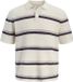 Jack & Jones Jormaine Knit Stripe Polo Sn 12292227 Sea Salt