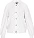 DreiMaster Bomberjack Lange Mouw Coton/Polyester Blanc cassé chiné XS