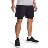 Under Armour Tech Vent 2-in-1 Shorts Heren S Zwart