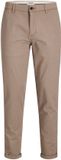 Jack & Jones Chinobroek Slim Fit Katoen Brindle W27 x L30
