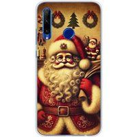Huawei Honor 20 Lite hoesje - Bedrukt siliconen - Pere Noel Vintage