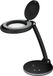 Goobay Staande led-loeplamp 6 W - Dimbaar - Glazen lens 100 mm - Vergroting 1,75x - Zwart
