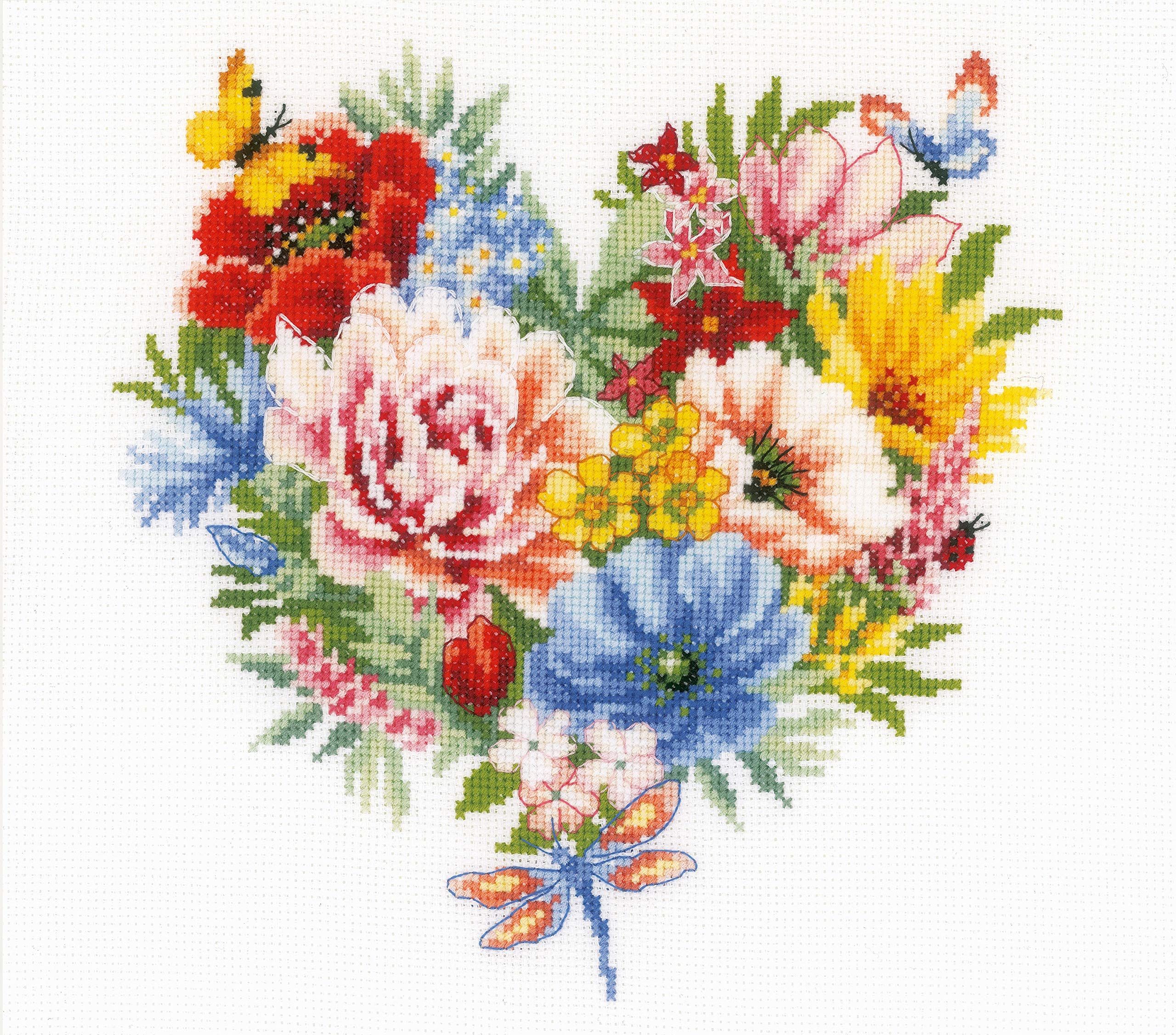 Vervaco Telpakket kit Bloemenhartje - PN-0179766