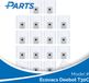 Ecovacs Deebot T30C Sacs aspirateur (18 Pièces, alternative Plus.Parts® à DDB030041)