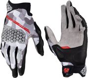 Leatt ADV X-Flow 7.5 Kort Staalgrijs Zwarte Handschoenen - Maat M
