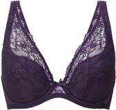 LingaDore DAILY Triangel plunge BH 75C Grape