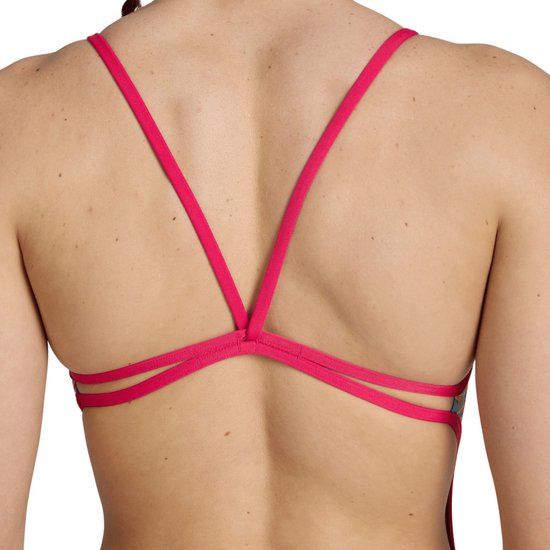 Arena W Starfish Lace Back Zwemkleding - Roze - Maat 34