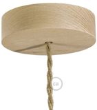 LEDatHOME - Houten plafondkap - Blank