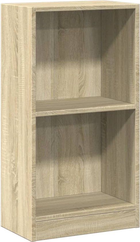 vidaXL Boekenkast - 40x24x75 cm - Bewerkt Hout - Sonoma Eikenkleurig
