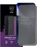 MobyDefend Screenprotector - Privacy Glas - Geschikt voor Oppo Find X9