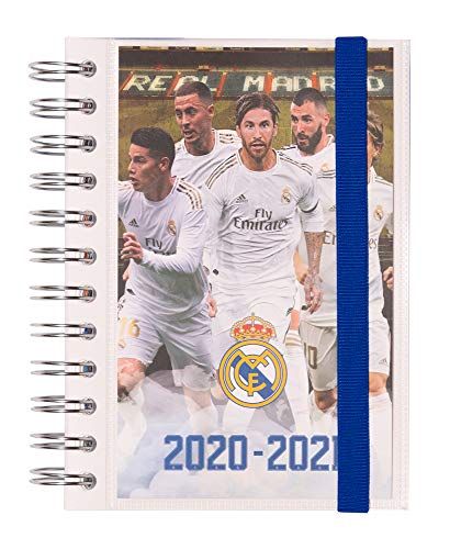 Erik Schoolagenda 2020/2021 Real Madrid Wit/Blauw