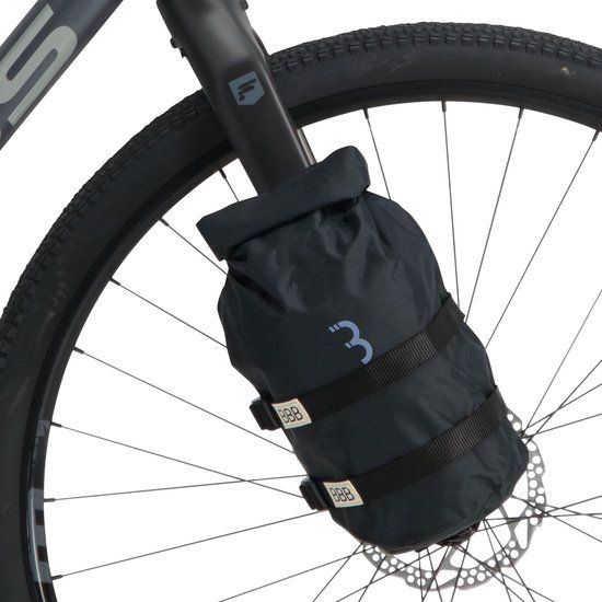 BBB Cycling StackPack Drybag - 4L - Waterdichte Frametas - Zwart