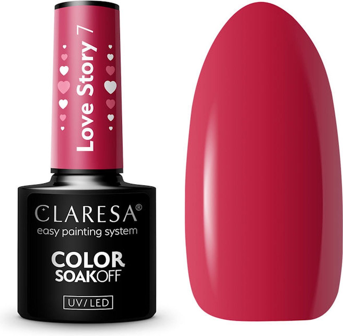 Claresa UV/LED Gellak Love Story #7 – 5ml.