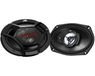 JVC CS-DR6930 - haut-parleur de voiture 3 voies - 500W - Ovale