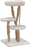 Designed By Lotte Raja - Krabpaal - Hout - Creme - 60x60x114 cm