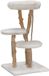 Designed By Lotte Raja - Krabpaal - Hout - Creme - 60x60x114 cm