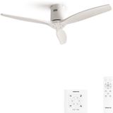 CREATE - Plafondventilator WIND CALM - 40W - Ø132 cm - Wit