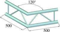 ALUTRUSS BQ2-PAC22V 2-way Corner 120°